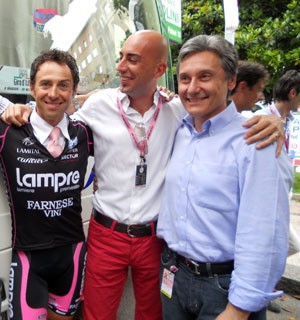 Alex Carera and Gilberto Simoni