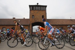 Peloton at Auschwitz