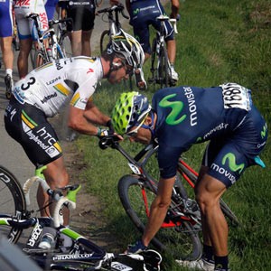 Ventoso and Cavendish crash