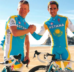 Vinokourov Contador