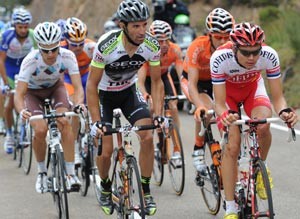 Vuelta 2011 break stage 14