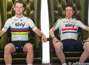 mark cavendish,bradley wiggins